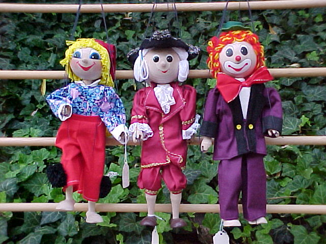 group of marionettes